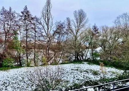 شقة Riverblick Near Frankfurt Hainburg