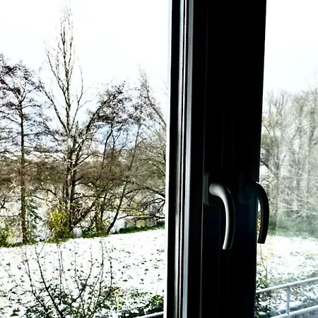 Riverblick Near Frankfurt Lejlighed